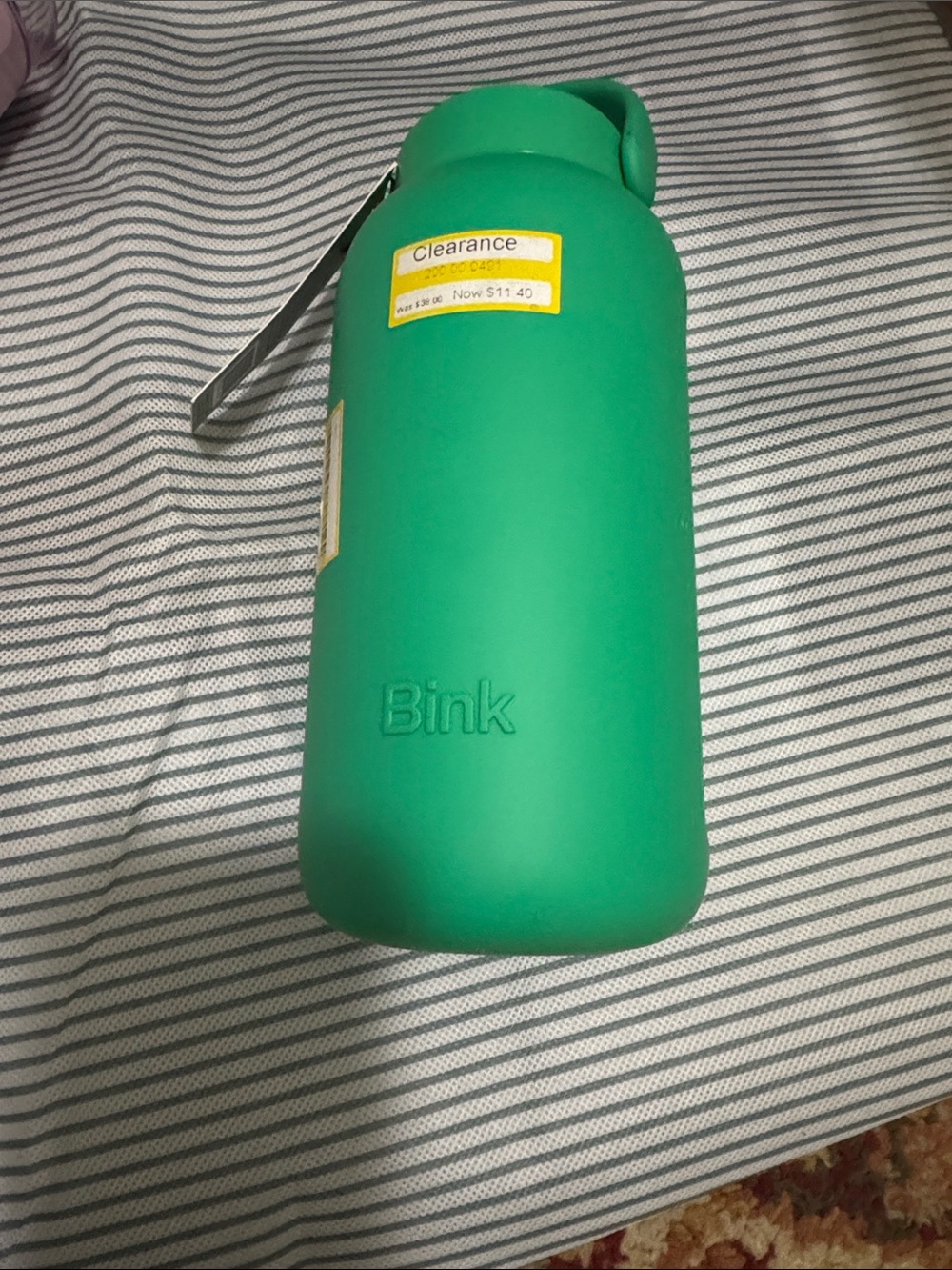 Green Bink Insulated Water Bottle - Portable Drink Bottle
